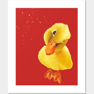 silly duck Posters and Art